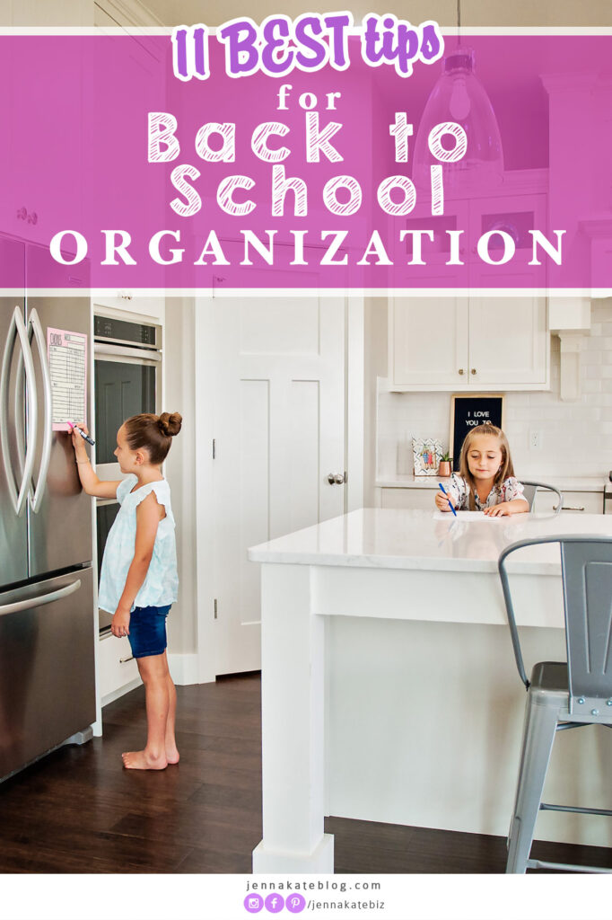 best back to school organization for moms and kids